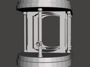 terinspirasi dari film david lynch dune kapsul transportasi untuk navigator guild dune Model Cetak 3D