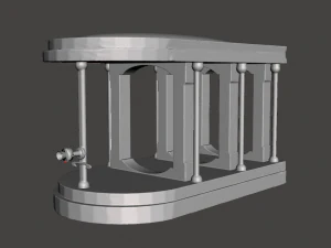 inspirado no filme de David Lynch Dune a c&aacute;psula de transporte para o Dune Guild Navigator Modelo de Impressão 3D