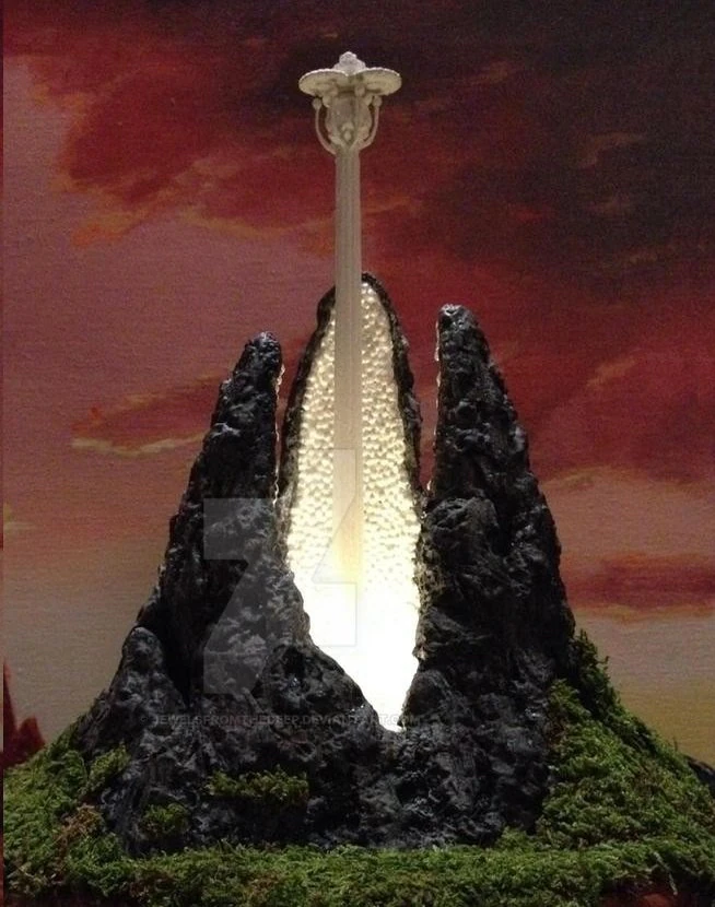 灵感源自永无休止的故事电影《象牙塔》 3D 打印模型 .c4d .max .obj .3ds .fbx .stl .blend 