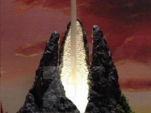 inspirado no filme de história sem fim, a torre de marfim Modelo de Impressão 3D