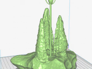灵感源自永无休止的故事电影《象牙塔》 3D 打印模型