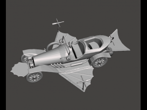 inspired chitty chitty bang bang car 3D Print Model