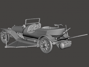inspired chitty chitty bang bang car 3D Print Model