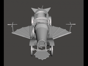 inspired chitty chitty bang bang car 3D Print Model