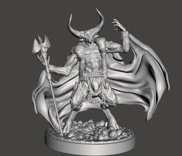inpired from the movie legend 1985 the lord of the darkness medium quality Modelo de Impressão 3D .c4d .max .obj .3ds .fbx .stl .blend
