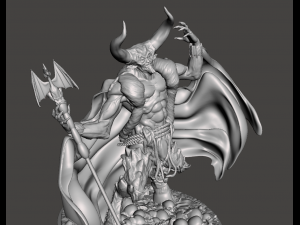 inpired from the movie legend 1985 the lord of the darkness medium quality Modelo de Impressão 3D