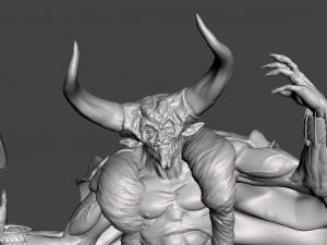 inpired from the movie legend 1985 the lord of the darkness high quality Modello di stampa 3D