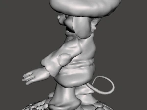 inspired from an american tail movie fievel mousekewitz figure 3D Print Model