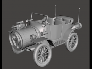 inspired ghost buggy from the 80s animated series of filmation ghostbusters Modelo de Impressão 3D