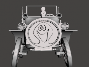 inspired ghost buggy from the 80s animated series of filmation ghostbusters Modelo de Impressão 3D