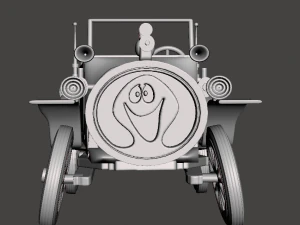 inspired ghost buggy from the 80s animated series of filmation ghostbusters 3D Print Model