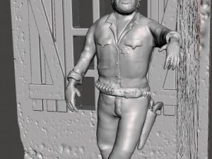 映画「ゼイ・コール・ミー・トリニティ」のバンビーノにインスピレーションを受けたバド・スペンサー 3Dプリントモデル