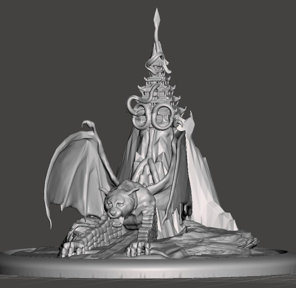 inspired in the thundercats series the castle plun-darr 3D Print Model .c4d .max .obj .3ds .fbx .stl .blend