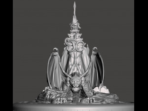 inspired in the thundercats series the castle plun-darr Model do druku 3D