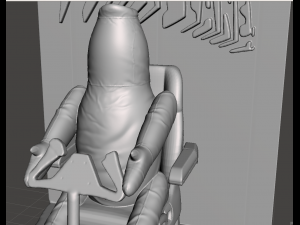 inspired from the 1980 movie airplane otto the inflatable autopilot 3D Print Model