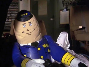 Вдохновленный фильмом 1980 года &laquo;Самолет&raquo; с надувным автопилотом 3D Принт Модель