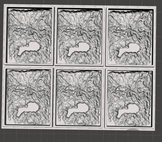 inspirado no mal morto o necronomicon molde de chocolate e biscoitos para o halloween Modelo de Impressão 3D .c4d .max .obj .3ds .fbx .stl .blend 