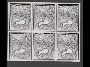 Вдохновленная зловещими мертвецами Некрономикон, форма для шоколада и печенья на Хэллоуин 3D Принт Модель