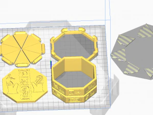 inspired box key from the 1999 movie the mummy the key hamunaptra version 1 3D Print Model