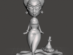 Inspired scene from the series i drEam of jeannie 3D 프린트 모델