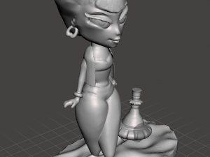 Inspired scene from the series i drEam of jeannie 3D 프린트 모델