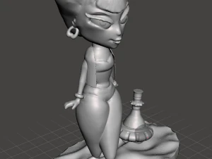 Inspired scene from the series i drEam of jeannie 3D Print Model