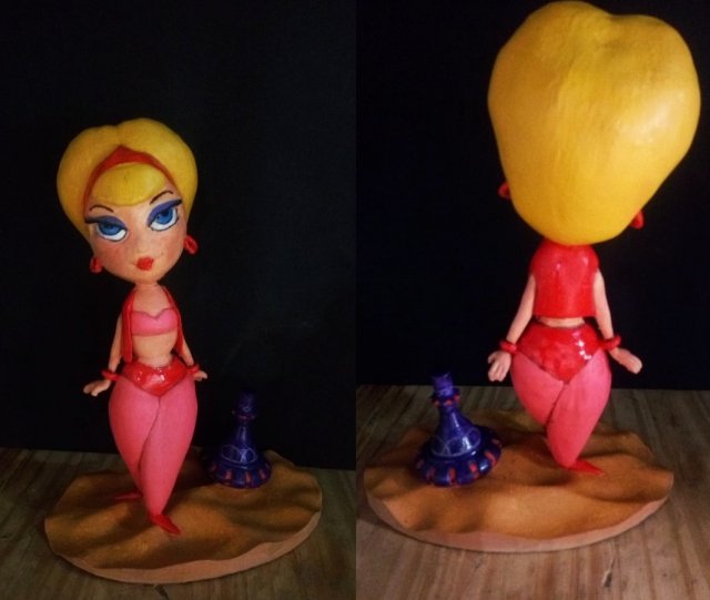 Inspired scene from the series i drEam of jeannie 3D 프린트 모델 .c4d .max .obj .3ds .fbx .stl .blend 