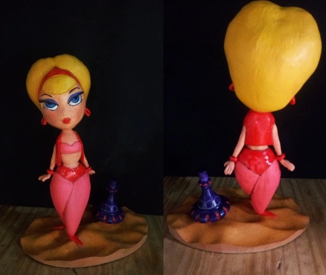 Inspired scene from the series i drEam of jeannie 3D Print Model .c4d .max .obj .3ds .fbx .stl .blend 