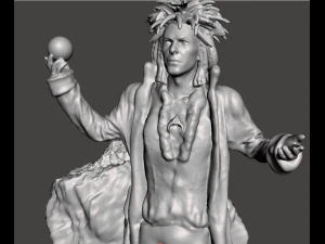 inspired in the 1986 movie labyrinth jareth the goblin king version 1 3D Print Model