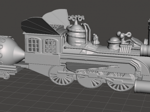 inspired back to the future time train version ii Modelo de Impressão 3D