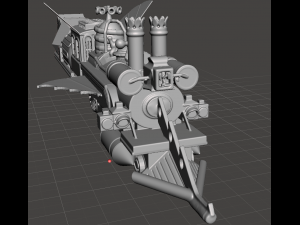 inspired back to the future time train version ii Modelo de Impressão 3D
