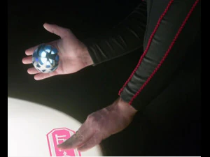 ge&iuml;nspireerde omegahedron uit superguirl-films en -series 3D printmodel