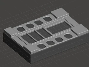 inspired knight rider voice box kitt easy to make backlight 3D Print Model
