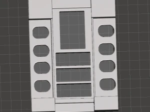 inspired knight rider voice box kitt easy to make backlight 3D Print Model