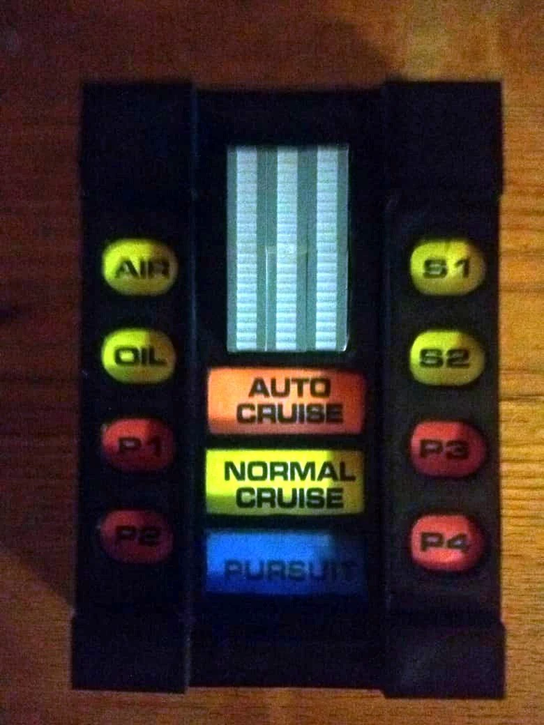 inspired knight rider voice box kitt easy to make backlight 3D Print Model .c4d .max .obj .3ds .fbx .stl .blend 