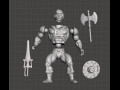inspired heman and the masters of the universe toy figure 3D 프린트 모델