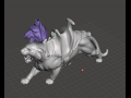 inspired heman and the masters of the universe battle cat or panthor toy figure 3D Принт Модель