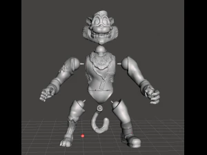 모든 품목이 포함된 tmnt 컬렉션 스크래치에서 영감을 받은 장난감 피규어 - 액세서리 3D 프린트 모델