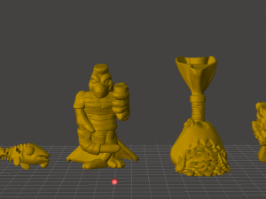 Inspired toy figure from the tmnt colecction scratch with all items - accesories Model Cetak 3D
