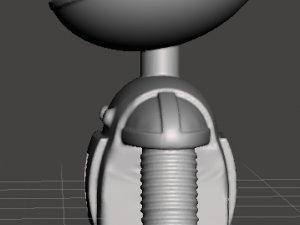 inspired cadburys smash alien martian robot based in the original toy 3D-printmodel
