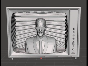 натхненна сцена з телевізійного серіалу &laquo;Максимальний запас простору&raquo;. 3D Принт Модель