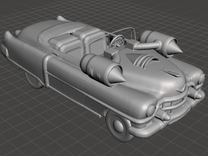 inspired in the game and series cadillacs dinosaurs jack tenrec cadillac 3D Print Model