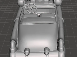 inspired in the game and series cadillacs dinosaurs jack tenrec cadillac 3D Print Model