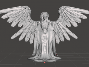 inspired angel of death from the movie hellboy ii 3D Print Model