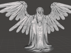 inspired angel of death from the movie hellboy ii Model do druku 3D