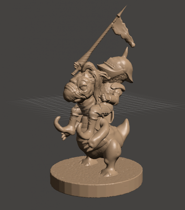 inspired in the 1986 labyrinth movie a goblin knight 3Dプリントモデル .c4d .max .obj .3ds .fbx .stl .blend 
