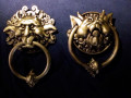 inspired in the 1986 movie labyrinth the doors knockers 3D printmodel