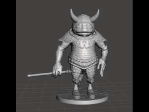 inspired in the movie labyrinth 1986 the roem baaba goblin 3D Print Model