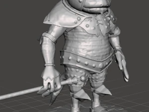 inspired in the movie labyrinth 1986 the roem baaba goblin 3D Print Model