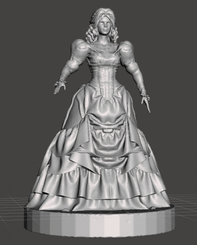 inspired figure from the labyrinth 1986 movie sarah in the crystal